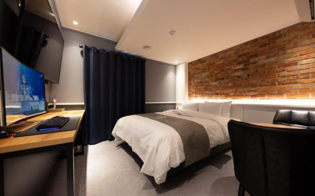 Hotel In Cafe Doksan Сеул Экстерьер фото